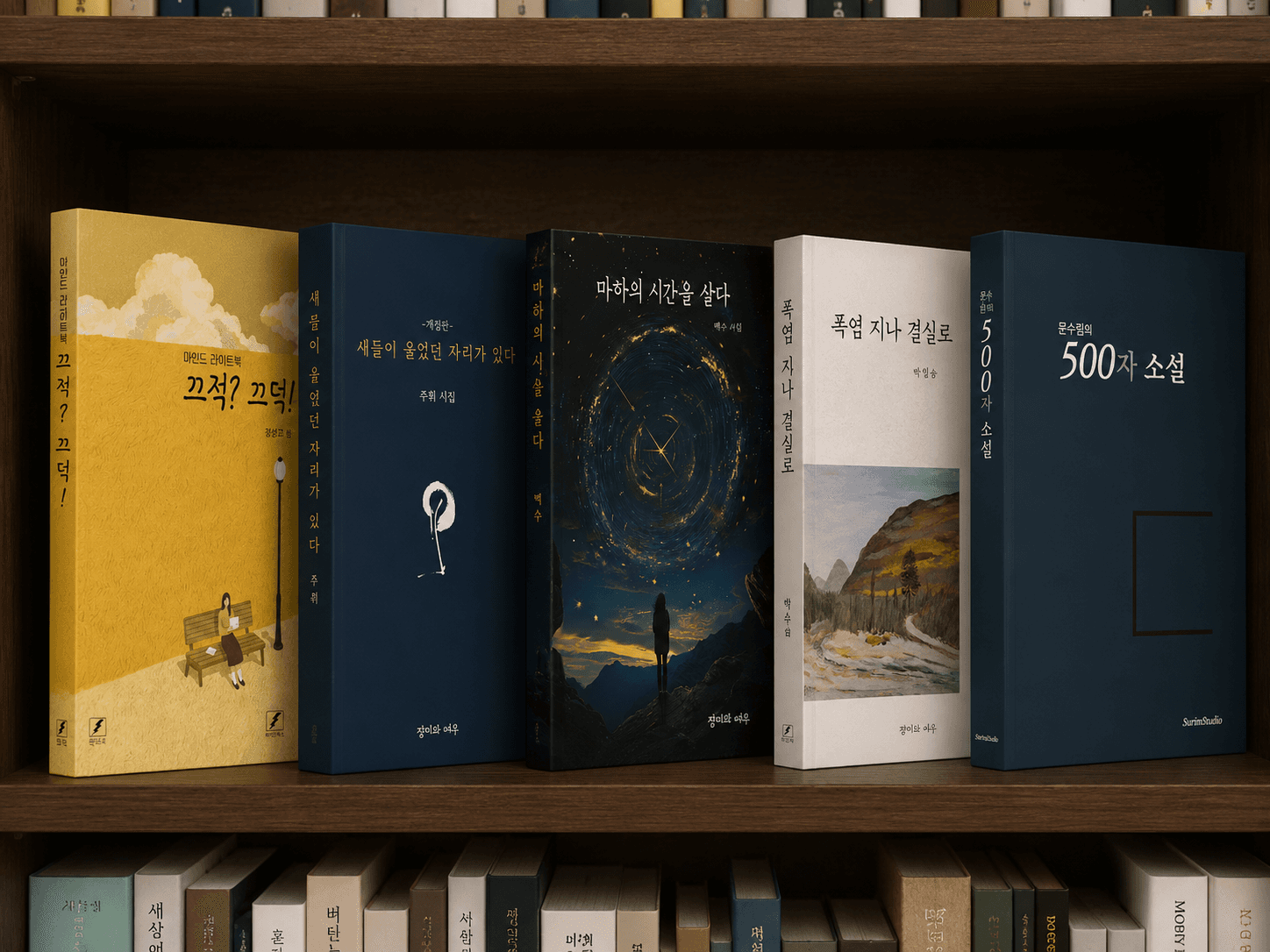 맞춤형 표지와 내지 디자인 제작 사례